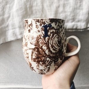Letter “r” Anthropologie mug